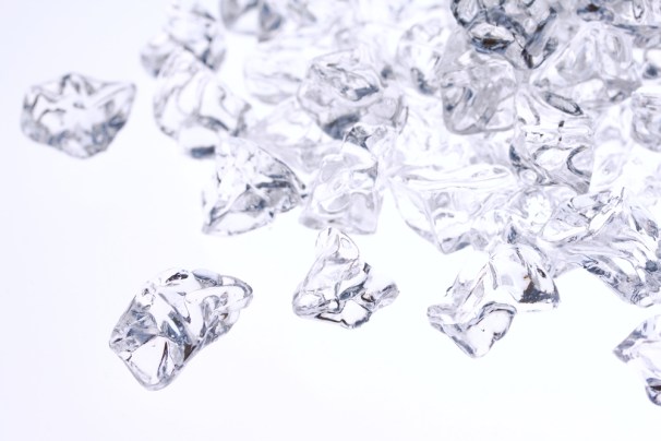 Crushed ice background